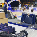 Am 17. April unterstuetzten wir die Eisbaeren Basketball Bremerhaven